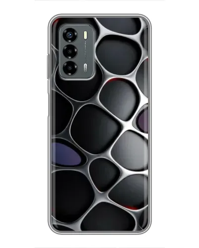 Чохол для Blade V40 Vita з картинкою «Об'ємна темна решітка»