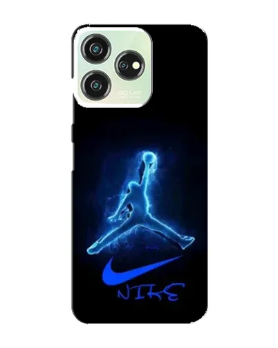 Чехол для ZTE Blade V50 Design с картинкой «Jordan Neon Blue» Чехол для ZTE Blade V50 Design с картинкой «Jordan Neon Blue»