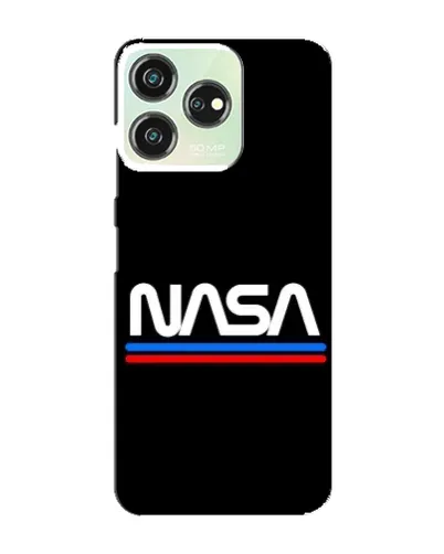 Чохол для ZTE Blade V50 Design з картинкою «NASA — класика Red Blue»
