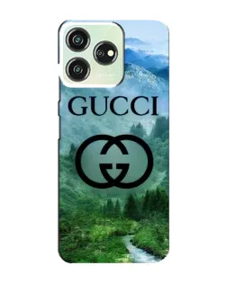 Чехол для ZTE Blade V50 Design с картинкой «Gucci — горный пейзаж»