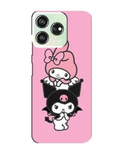 Чохол для ZTE Blade V50 Design з картинкою «My Melody та Kuromi»