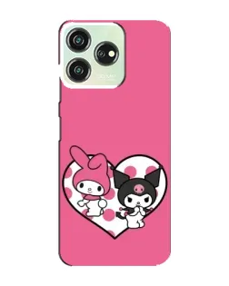 Чохол для ZTE Blade V50 Design з картинкою «Kuromi та My Melody»