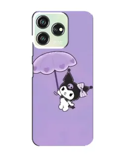 Чохол для ZTE Blade V50 Design з картинкою «Kuromi з парасолькою»