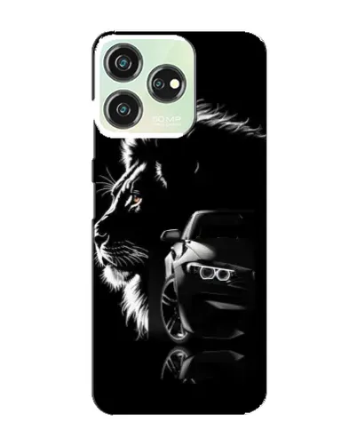 Чехол для ZTE Blade V50 Design с картинкой «BMW и лев» Чехол для ZTE Blade V50 Design с картинкой «BMW и лев»