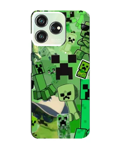 Чехол для ZTE Blade V50 Design с картинкой «Криперы Minecraft» Чехол для ZTE Blade V50 Design с картинкой «Криперы Minecraft»