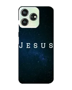 Чехол для ZTE Blade V50 Design с картинкой «Звездное небо Jesus»