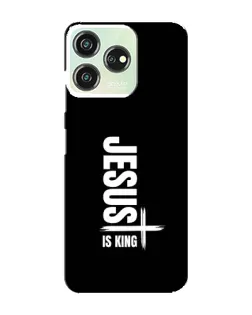 Чехол для ZTE Blade V50 Design с картинкой «Вертикаль веры Jesus»