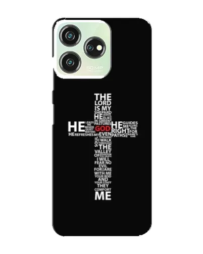 Чохол для ZTE Blade V50 Design з картинкою «Текстовий хрест» Чохол для ZTE Blade V50 Design з картинкою «Текстовий хрест»