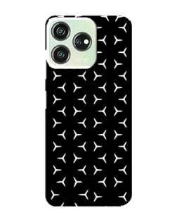 Чехол для ZTE Blade V50 Design с картинкой «Mercedes паттерн звезд»