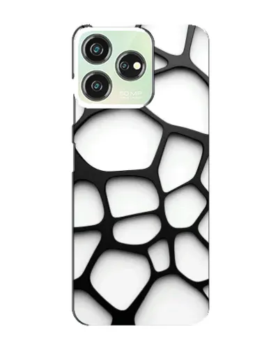Чехол для ZTE Blade V50 Design с картинкой «Белая объемная сетка» Чехол для ZTE Blade V50 Design с картинкой «Белая объемная сетка»