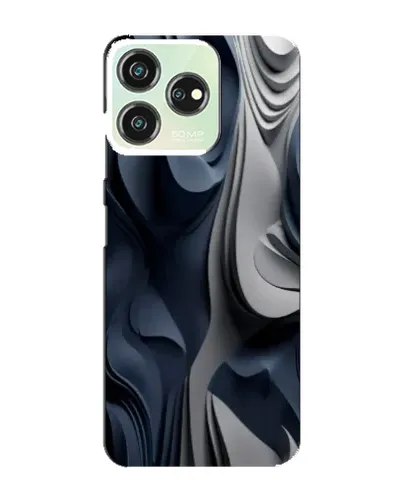 Чехол для ZTE Blade V50 Design с картинкой «Объемные синие складки» Чехол для ZTE Blade V50 Design с картинкой «Объемные синие складки»