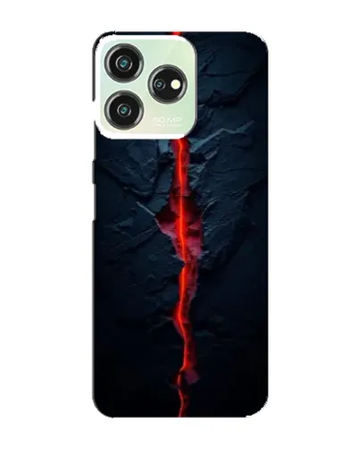 Чехол для ZTE Blade V50 Design с картинкой «Kрасная лавовая трещина» Чехол для ZTE Blade V50 Design с картинкой «Kрасная лавовая трещина»