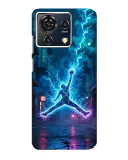 Чохол для ZTE Blade V50 Vita з картинкою «Jordan Gold Jumpman»