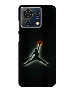 Чохол для ZTE Blade V50 Vita з картинкою «Jordan Gradient Logo»