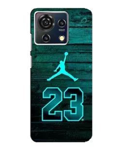 Чехол для ZTE Blade V50 Vita с картинкой «Jordan Cyan 23»