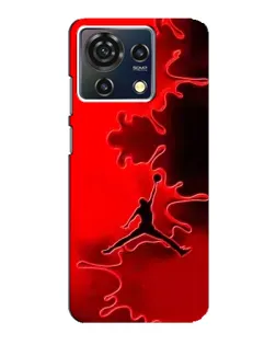 Чехол для ZTE Blade V50 Vita с картинкой «Jordan Red Smoke»