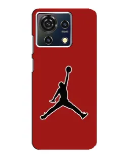 Чехол для ZTE Blade V50 Vita с картинкой «Jordan Red Back»