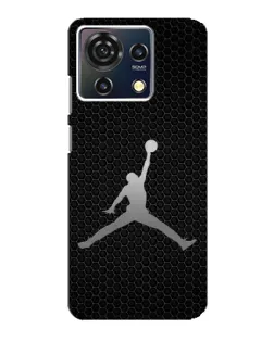 Чехол для ZTE Blade V50 Vita с картинкой «Jordan Dark Carbon»