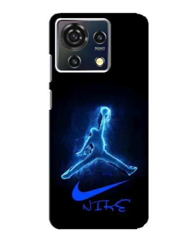 Чехол для ZTE Blade V50 Vita с картинкой «Jordan Neon Blue» Чехол для ZTE Blade V50 Vita с картинкой «Jordan Neon Blue»