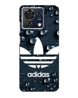 Чохол для ZTE Blade V50 Vita з картинкою «Adidas Trefoil Blue»