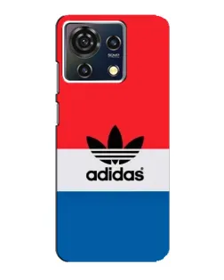 Чехол для ZTE Blade V50 Vita с картинкой «Ретро блоки Adidas»
