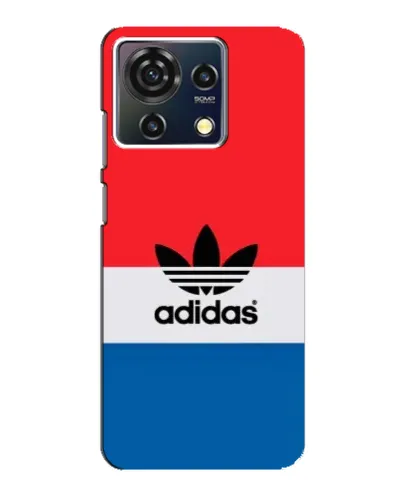 Чехол для ZTE Blade V50 Vita с картинкой «Ретро блоки Adidas»