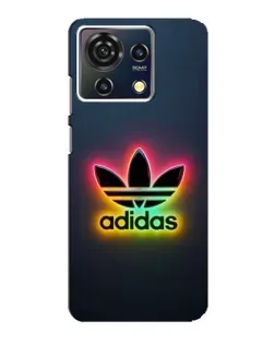 Чехол для ZTE Blade V50 Vita с картинкой «Неоновый Adidas»