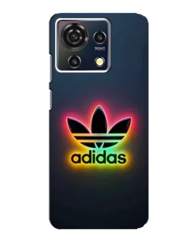 Чехол для ZTE Blade V50 Vita с картинкой «Неоновый Adidas»