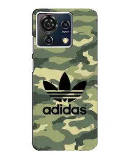Чехол для ZTE Blade V50 Vita с картинкой «Милитари стиль Adidas»