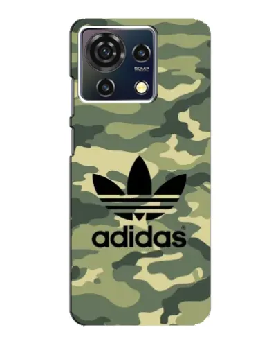 Чехол для ZTE Blade V50 Vita с картинкой «Милитари стиль Adidas»