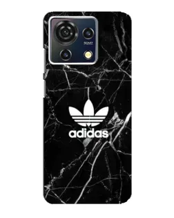 Чехол для ZTE Blade V50 Vita с картинкой «Белый мрамор Adidas»