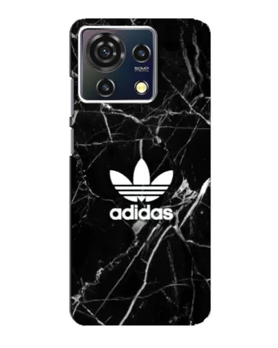 Чехол для ZTE Blade V50 Vita с картинкой «Белый мрамор Adidas»