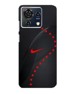 Чехол для ZTE Blade V50 Vita с картинкой «Абстрактный дизайн Nike»