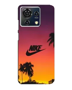 Чехол для ZTE Blade V50 Vita с картинкой «Nike на закате солнца»