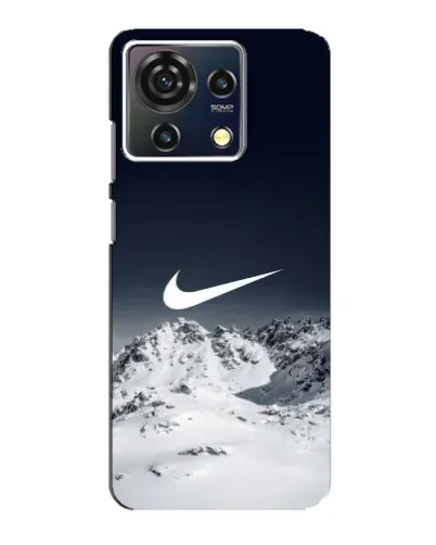 Чехол для ZTE Blade V50 Vita с картинкой «Nike — зимние горы» Чехол для ZTE Blade V50 Vita с картинкой «Nike — зимние горы»