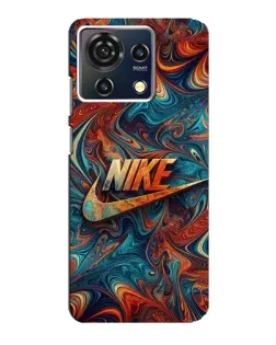 Чехол для ZTE Blade V50 Vita с картинкой «Nike в абстракции»