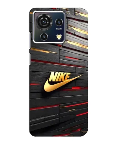 Чехол для ZTE Blade V50 Vita с картинкой «Золотой Nike на металле» Чехол для ZTE Blade V50 Vita с картинкой «Золотой Nike на металле»