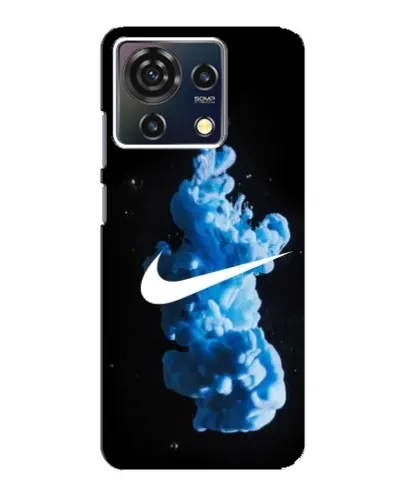 Чехол для ZTE Blade V50 Vita с картинкой «Nike и синий дым» Чехол для ZTE Blade V50 Vita с картинкой «Nike и синий дым»