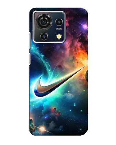 Чехол для ZTE Blade V50 Vita с картинкой «Космический Nike Swoosh» Чехол для ZTE Blade V50 Vita с картинкой «Космический Nike Swoosh»