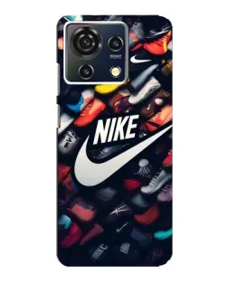 Чехол для ZTE Blade V50 Vita с картинкой «Коллекция кроссовок Nike»