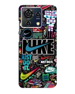 Чохол для ZTE Blade V50 Vita з картинкою «Яскравий колаж Nike» Чохол для ZTE Blade V50 Vita з картинкою «Яскравий колаж Nike»