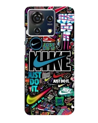 Чохол для ZTE Blade V50 Vita з картинкою «Яскравий колаж Nike» Чохол для ZTE Blade V50 Vita з картинкою «Яскравий колаж Nike»