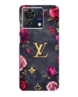 Чохол для ZTE Blade V50 Vita з картинкою «Квітковий Louis Vuitton»