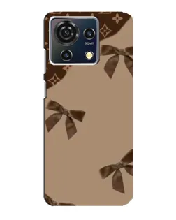 Чехол для ZTE Blade V50 Vita с картинкой «LV — кофейный атлас»
