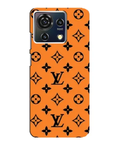 Чехол для ZTE Blade V50 Vita с картинкой «Оранжевый стиль LV»