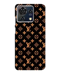 Чехол для ZTE Blade V50 Vita с картинкой «Золотая монограмма LV»