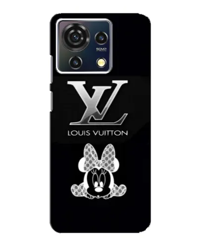 Чехол для ZTE Blade V50 Vita с картинкой «LV и Минни Маус»