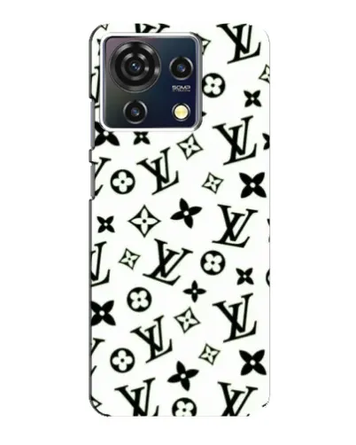 Чехол для ZTE Blade V50 Vita с картинкой «Монохромный хаос LV»
