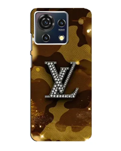 Чехол для ZTE Blade V50 Vita с картинкой «Камуфляжный Louis Vuitton»