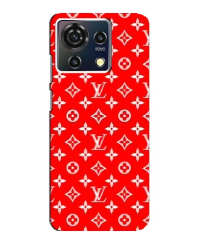 Чехол для ZTE Blade V50 Vita с картинкой «Яркий паттерн LV»